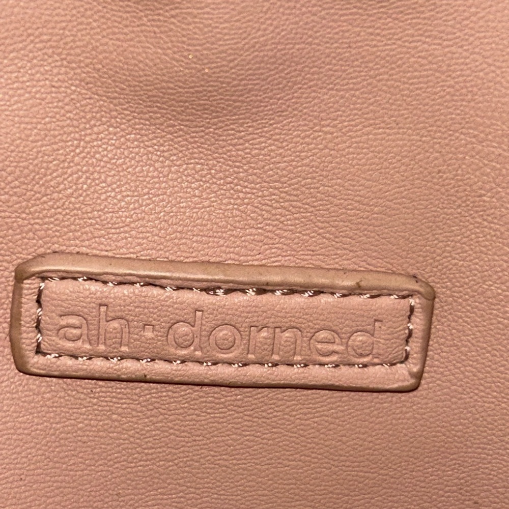 Pre loved vegan leather Ah-dorned messanger bag - Picture 11 of 16